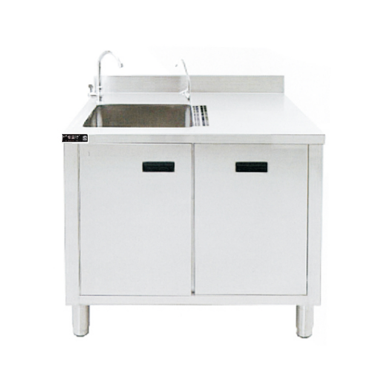 Serie 900 - Met Backlest Sink + Waste Bin