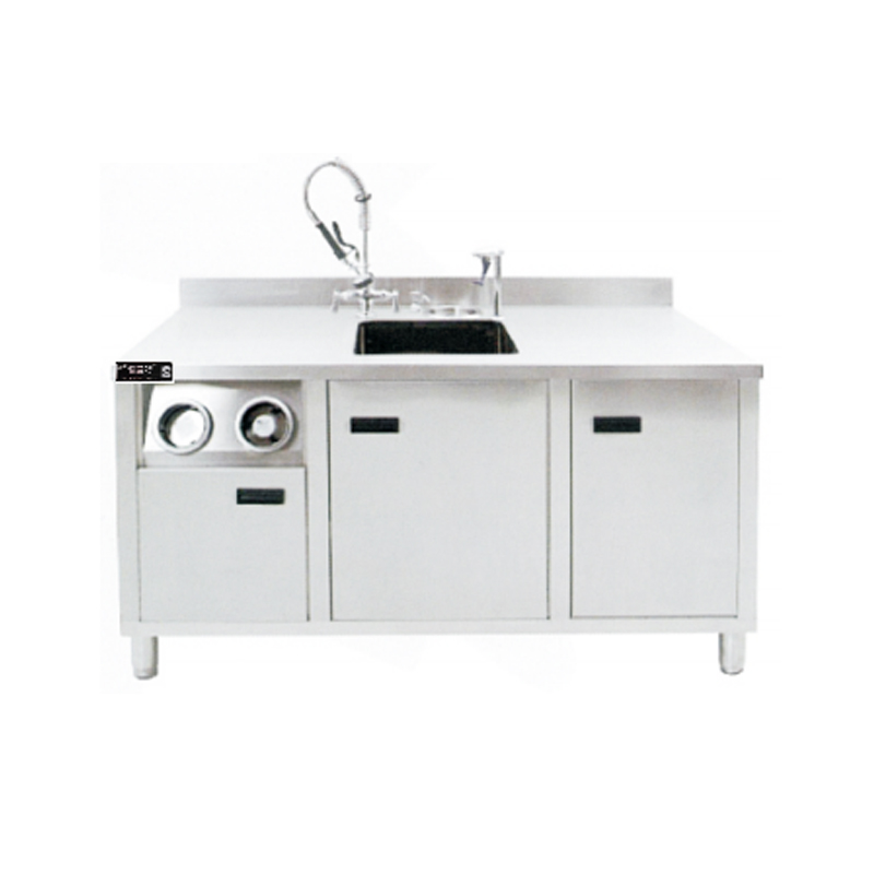 Serie 1500 - met Backrest Cup Dispenser + Sink + WasteBasket