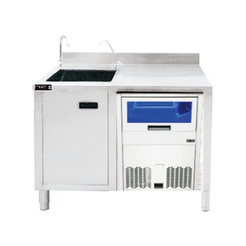 Zinken met rugleuning + ijsmachineruimte