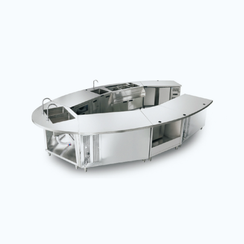Integrale gebogen waterbalk (5500*700*850)